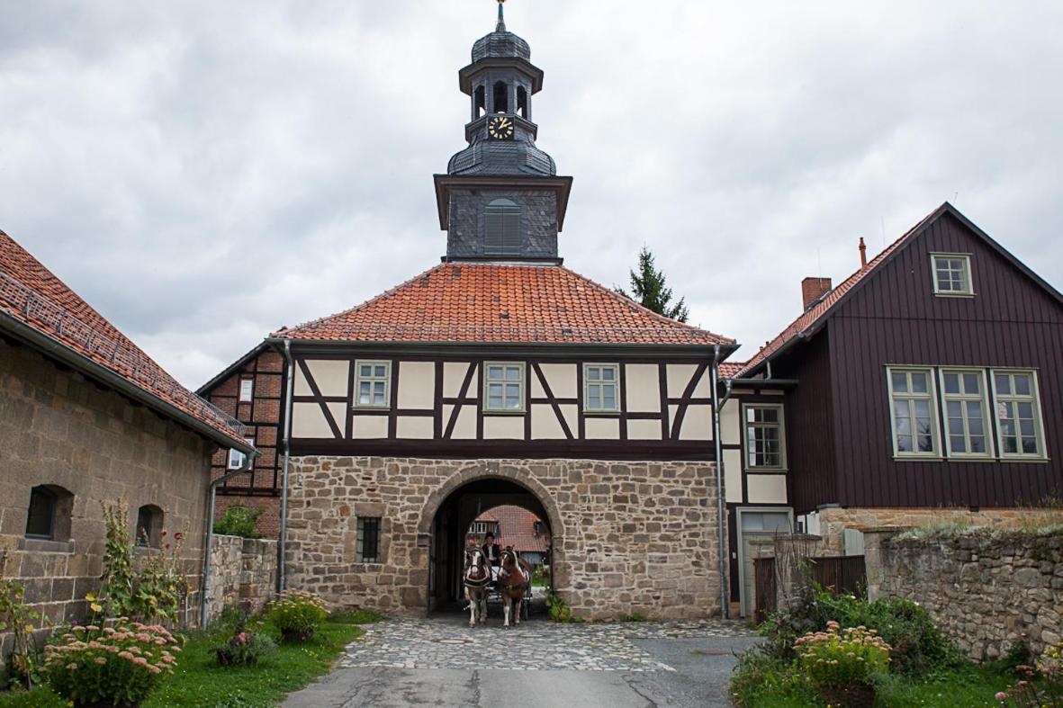 Ferienhaus "Am Staufenberg" Blankenburg  Esterno foto