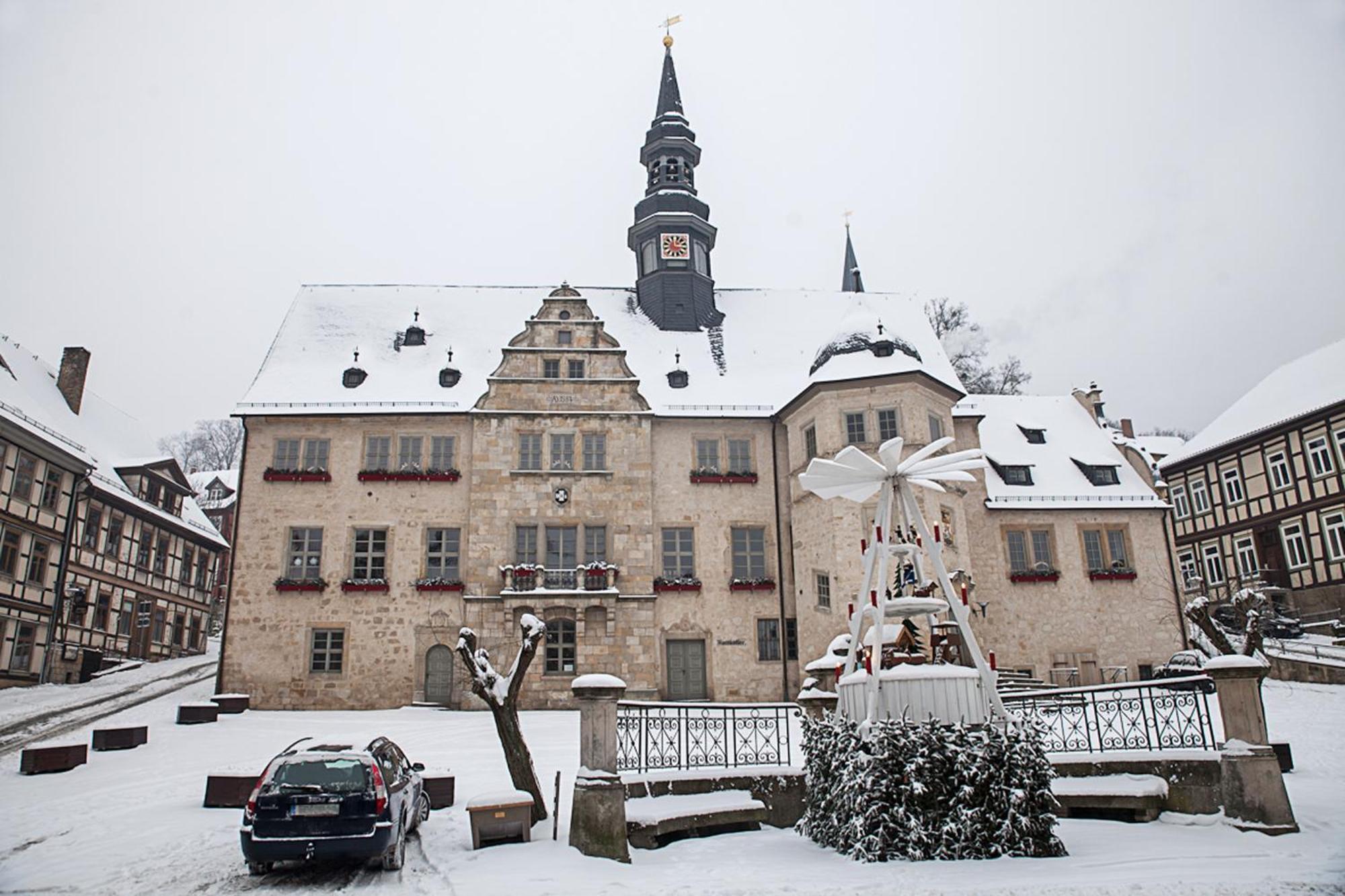 Ferienhaus "Am Staufenberg" Blankenburg  Esterno foto